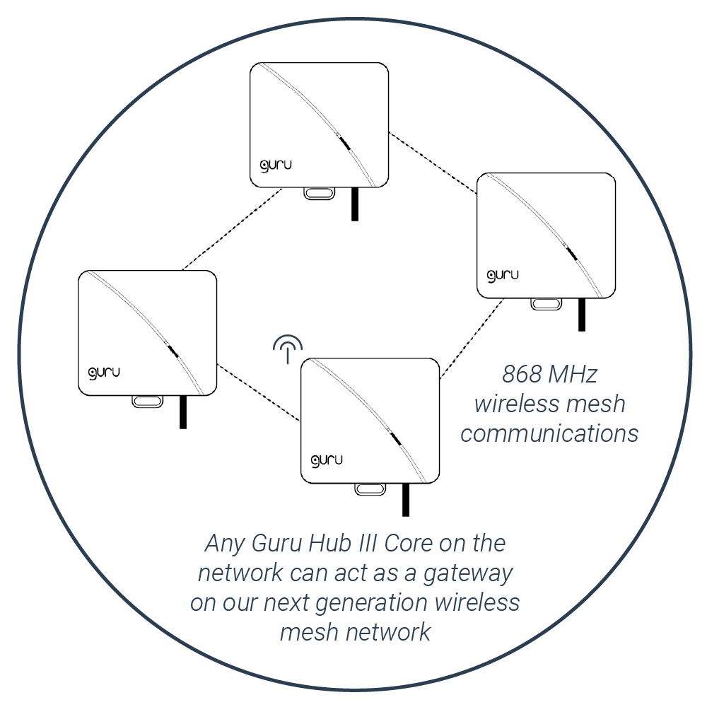 How Guru’s technology works 2 (Guru Hub III Core) How Guru's technology works 2 (Guru Hub III Core)